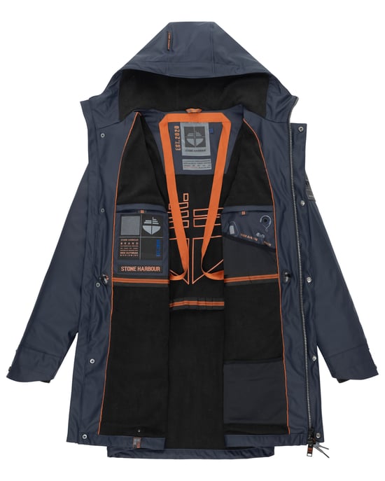 Abrigo impermeable para hombre Stone Harbour Verdaan - Image 6