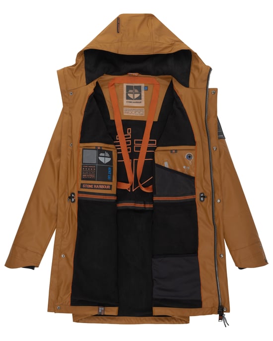 Abrigo impermeable para hombre Stone Harbour Verdaan - Image 6