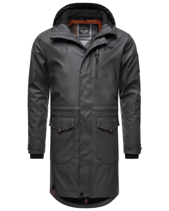 Abrigo impermeable para hombre Stone Harbour Verdaan - Image 1