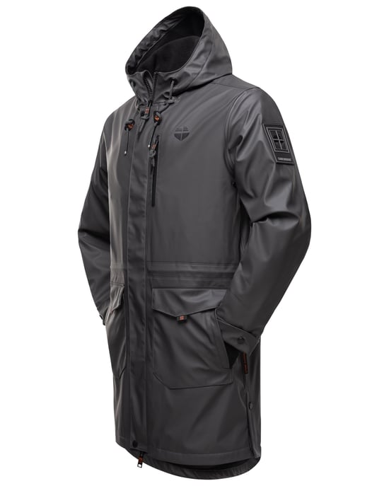 Abrigo impermeable para hombre Stone Harbour Verdaan - Image 4