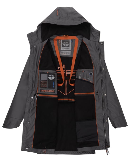 Abrigo impermeable para hombre Stone Harbour Verdaan - Image 6