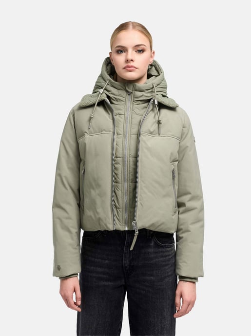 Chaqueta de invierno para mujer Marikoo Yurinaa con interior desmontable - Image 5