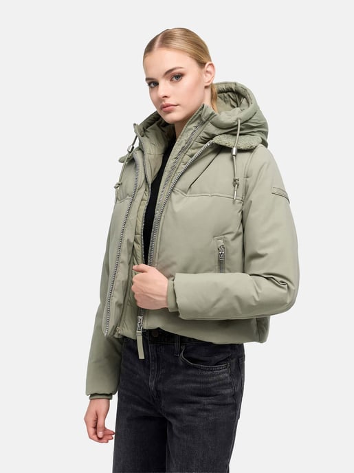 Chaqueta de invierno para mujer Marikoo Yurinaa con interior desmontable - Image 6