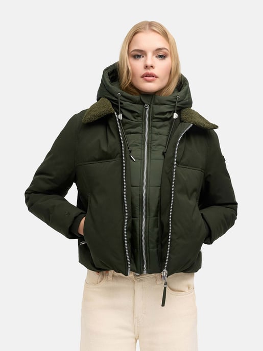 Chaqueta de invierno para mujer Marikoo Yurinaa con interior desmontable - Image 5