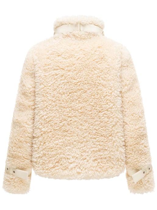 Chaqueta teddy para mujer Navahoo Wuschelwonne con detalles de hebillas - Image 3