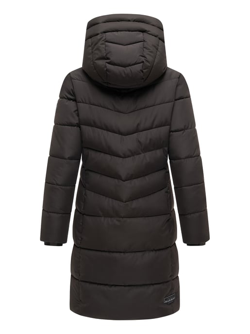 Abrigo acolchado mujer Marikoo Natsukoo – cálido, con capucha y forro teddy - Image 4