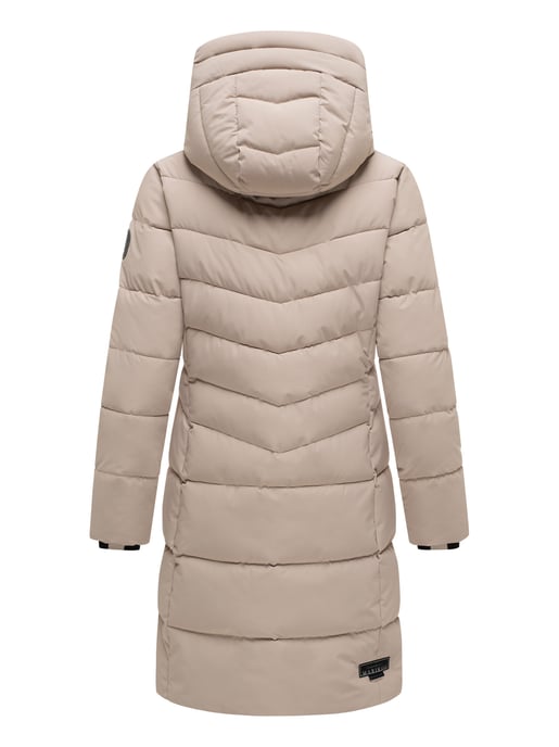 Abrigo acolchado mujer Marikoo Natsukoo – cálido, con capucha y forro teddy - Image 4