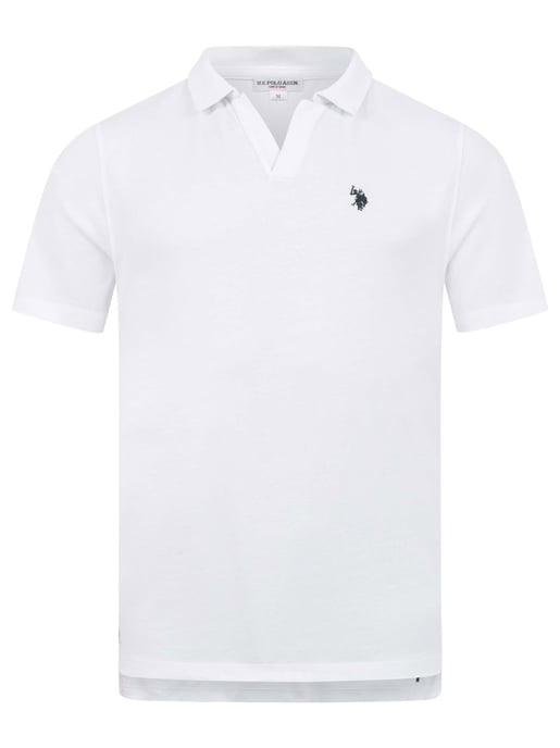 Polo para hombre U.S. Polo Assn. con cuello abierto - Image 1