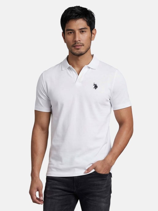 Polo para hombre U.S. Polo Assn. con cuello abierto - Image 5