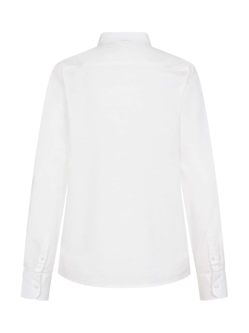 Camisa de lino para mujer U.S. Polo Assn. de mezcla lino y algodón - Image 3