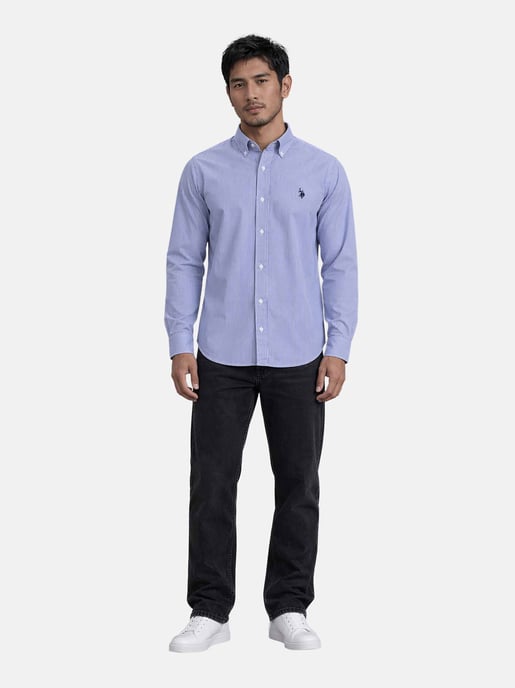 Camisa para hombre U.S. Polo Assn. con cuello button-down - Image 4