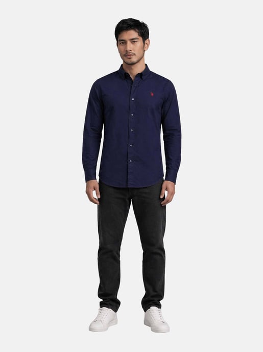 Camisa para hombre U.S. Polo Assn. con cuello button-down - Image 4