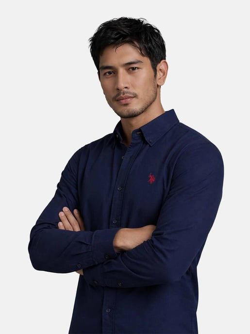 Camisa para hombre U.S. Polo Assn. con cuello button-down - Image 6