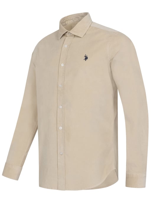 Camisa de pana para hombre U.S. Polo Assn. con algodón elástico - Image 2
