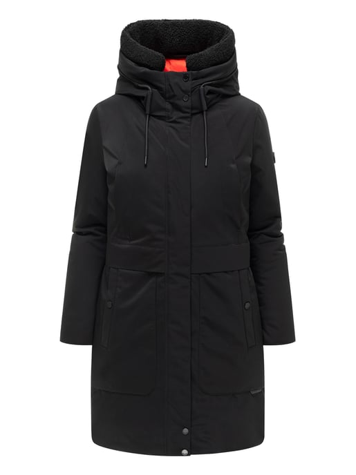Parka de invierno para mujer Marikoo Pakaami con capucha de borreguito - Image 1