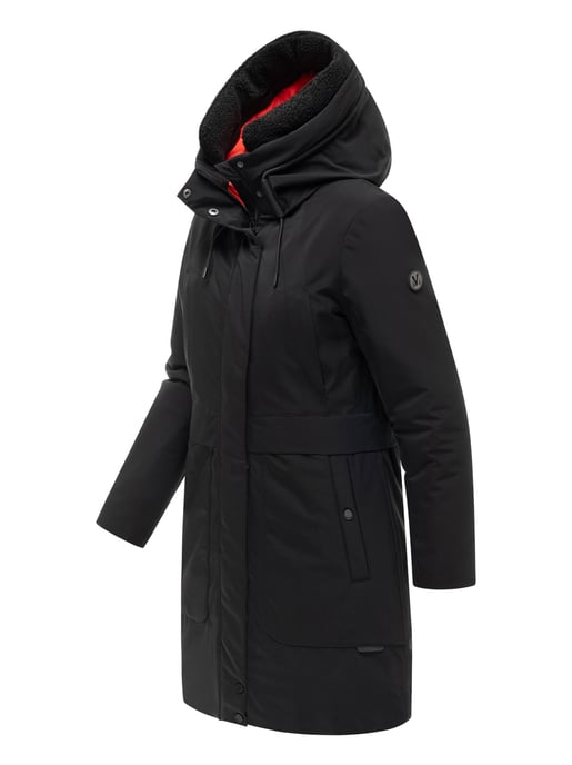 Parka de invierno para mujer Marikoo Pakaami con capucha de borreguito - Image 2