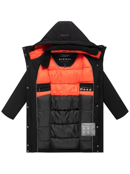 Parka de invierno para mujer Marikoo Pakaami con capucha de borreguito - Image 4