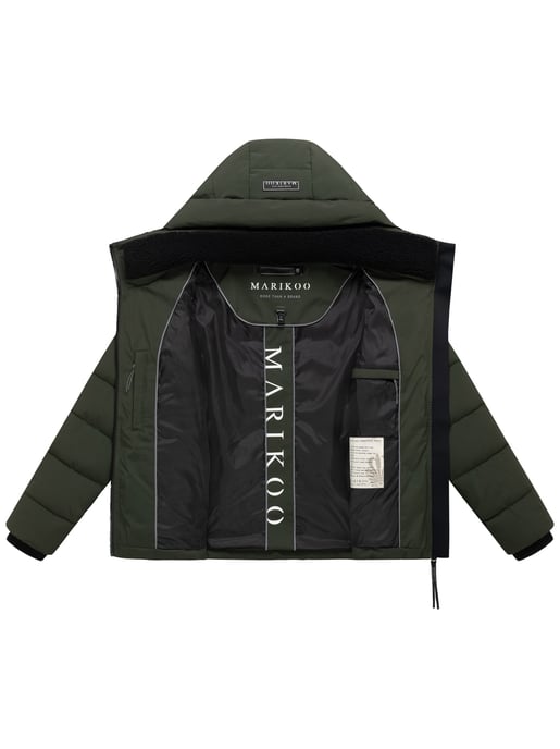 Chaqueta de invierno para mujer Marikoo Naanda con forro de borreguito - Image 4