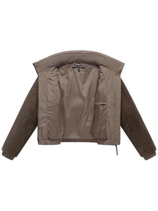 Chaqueta de invierno para mujer Marikoo Yuvaa de tejido borreguito - Image 4
