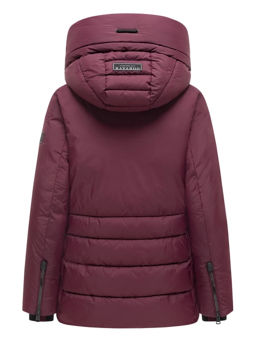 Chaqueta acolchada de invierno para mujer Navahoo Waldengel con capucha - Image 3