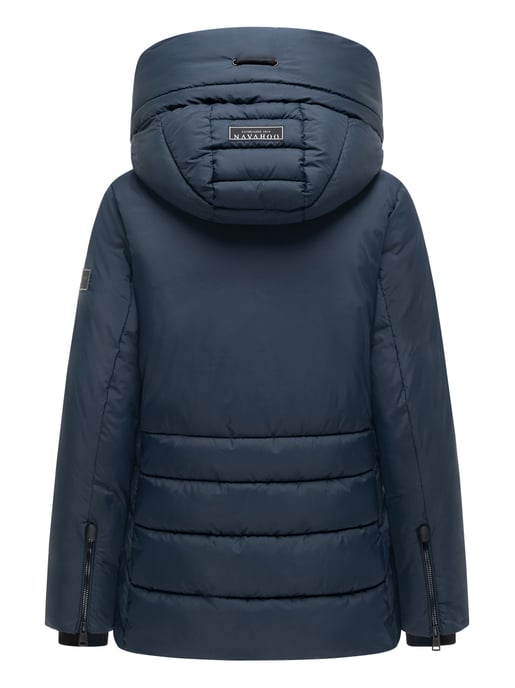 Chaqueta acolchada de invierno para mujer Navahoo Waldengel con capucha - Image 3