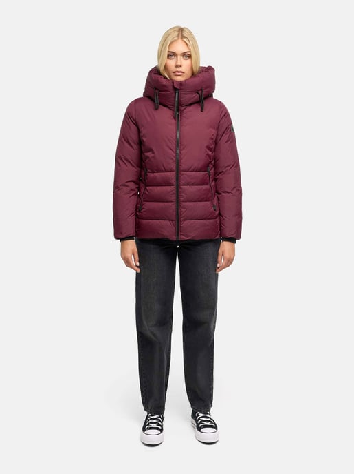 Chaqueta acolchada de invierno para mujer Navahoo Waldengel con capucha - Image 5