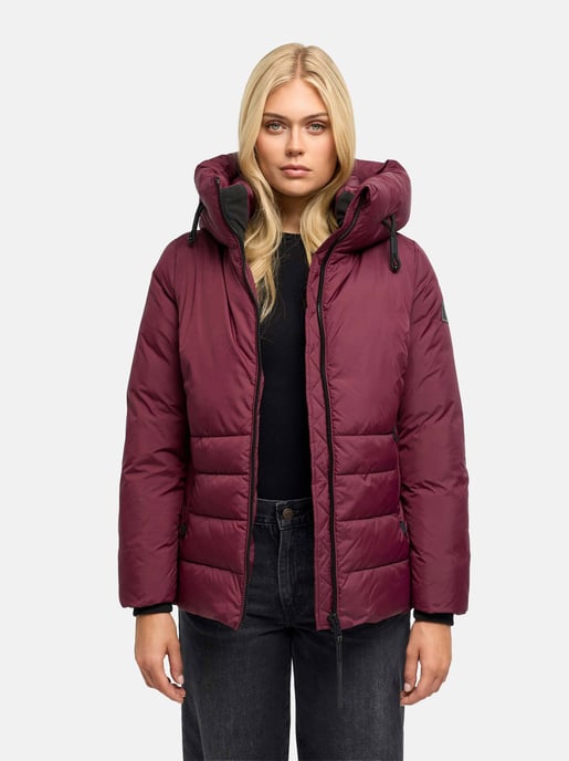 Chaqueta acolchada de invierno para mujer Navahoo Waldengel con capucha - Image 6
