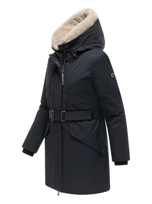 Parka de invierno para mujer Marikoo Calistaa con cinturón ajustable - Image 2