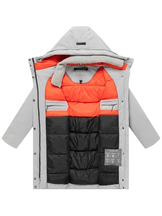 Parka de invierno para mujer Marikoo Pakaami con capucha de borreguito - Image 4