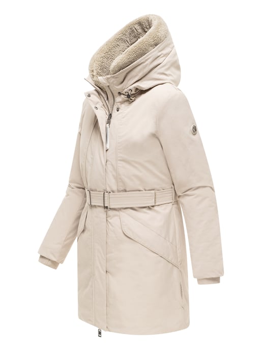 Parka de invierno para mujer Marikoo Calistaa con cinturón ajustable - Image 2