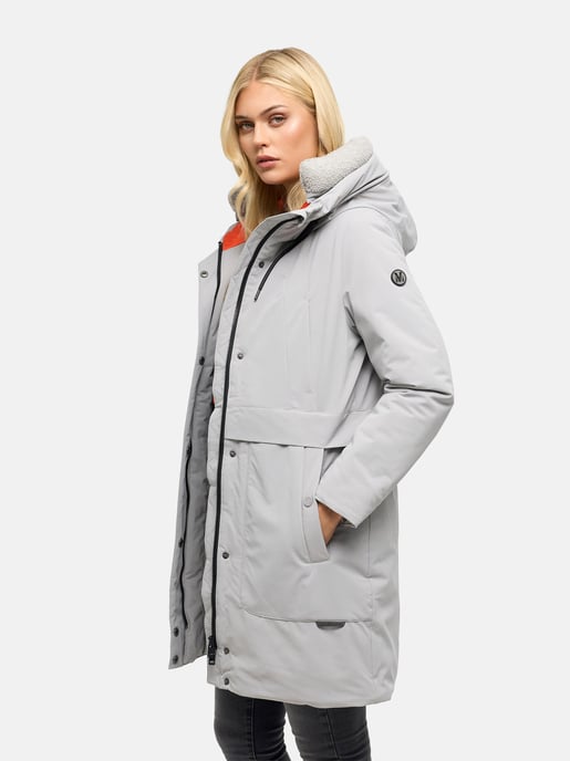 Parka de invierno para mujer Marikoo Pakaami con capucha de borreguito - Image 6