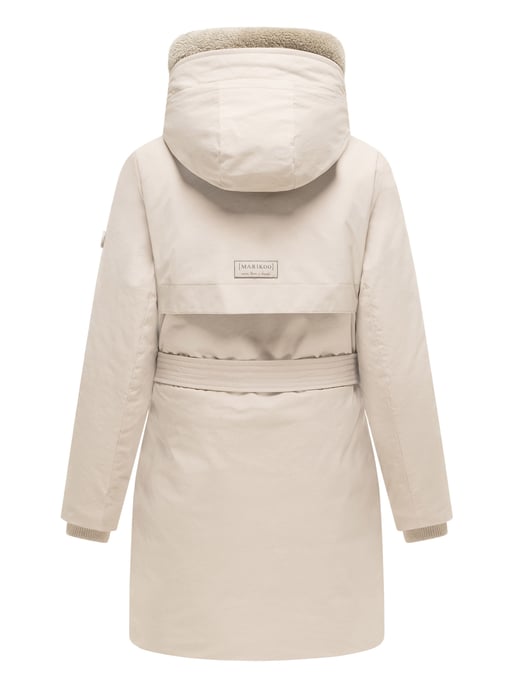 Parka de invierno para mujer Marikoo Calistaa con cinturón ajustable - Image 3
