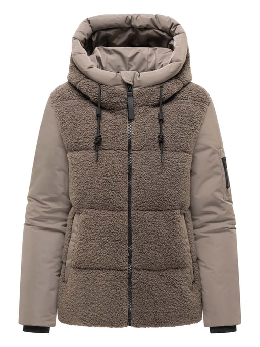 Chaqueta de invierno para mujer Marikoo Elidee con tejido borreguito - Image 1