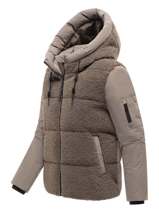 Chaqueta de invierno para mujer Marikoo Elidee con tejido borreguito - Image 2