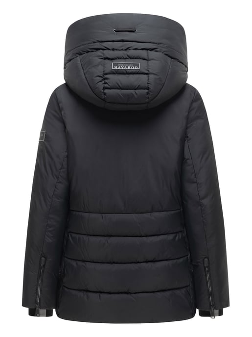 Chaqueta acolchada de invierno para mujer Navahoo Waldengel con capucha - Image 3