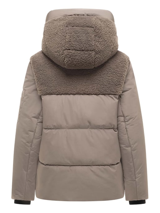 Chaqueta de invierno para mujer Marikoo Elidee con tejido borreguito - Image 3