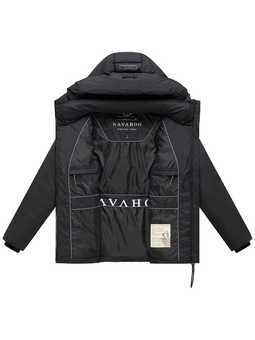 Chaqueta acolchada de invierno para mujer Navahoo Waldengel con capucha - Image 4