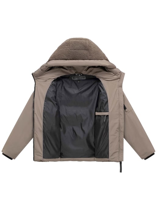 Chaqueta de invierno para mujer Marikoo Elidee con tejido borreguito - Image 4