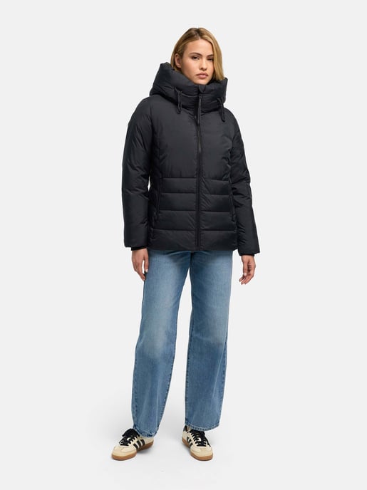 Chaqueta acolchada de invierno para mujer Navahoo Waldengel con capucha - Image 6