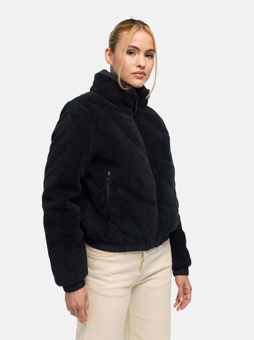 Chaqueta de invierno para mujer Marikoo Yuvaa de tejido borreguito - Image 5