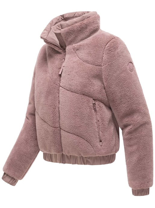 Chaqueta de invierno para mujer Marikoo Yuvaa de tejido borreguito - Image 2