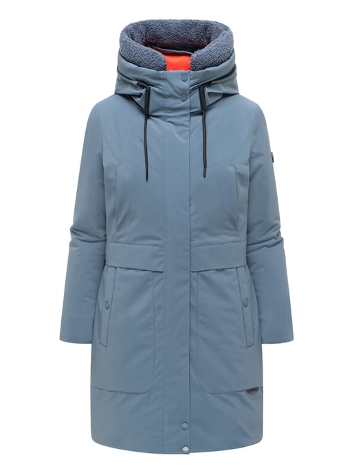 Parka de invierno para mujer Marikoo Pakaami con capucha de borreguito - Image 1