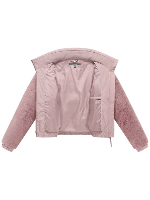 Chaqueta de invierno para mujer Marikoo Yuvaa de tejido borreguito - Image 4