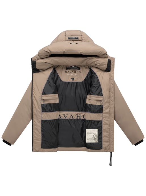 Chaqueta acolchada de invierno para mujer Navahoo Waldengel con capucha - Image 4
