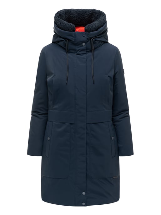 Parka de invierno para mujer Marikoo Pakaami con capucha de borreguito - Image 1