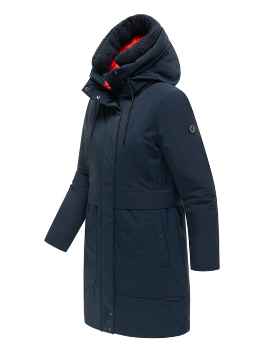 Parka de invierno para mujer Marikoo Pakaami con capucha de borreguito - Image 2