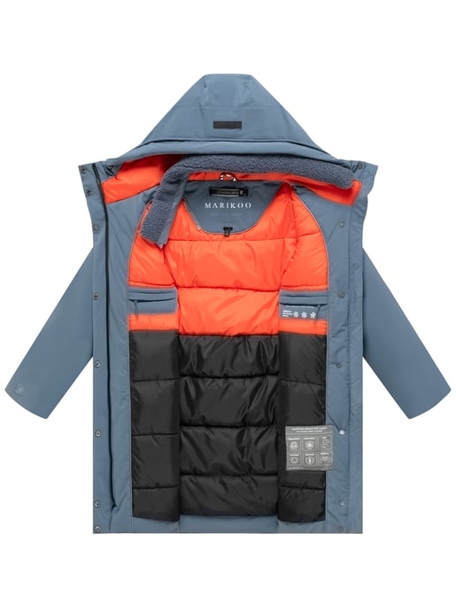 Parka de invierno para mujer Marikoo Pakaami con capucha de borreguito - Image 4