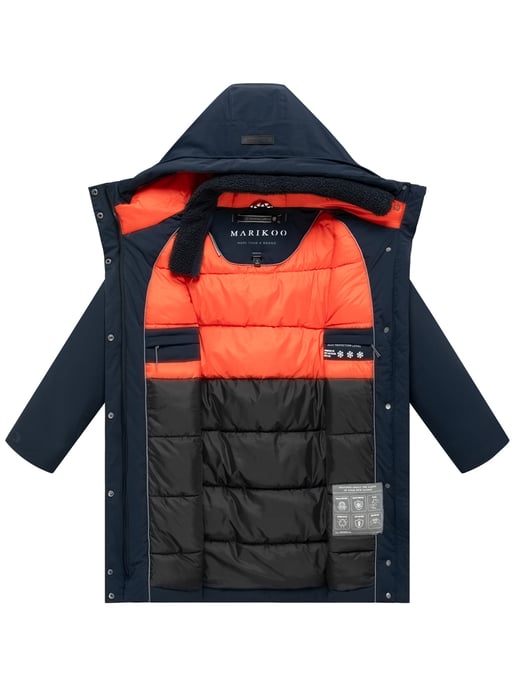 Parka de invierno para mujer Marikoo Pakaami con capucha de borreguito - Image 4