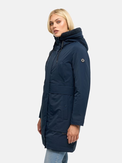 Parka de invierno para mujer Marikoo Pakaami con capucha de borreguito - Image 6