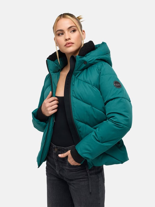 Chaqueta de invierno para mujer Marikoo Shinamii con forro de borreguito - Image 6